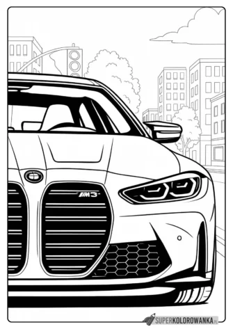 bmw m3 kolorowanka do druku