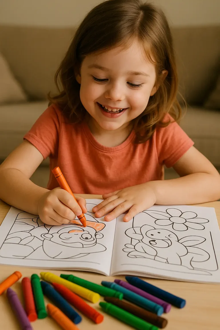 dlaczego dzieci kochaja kolorowanki