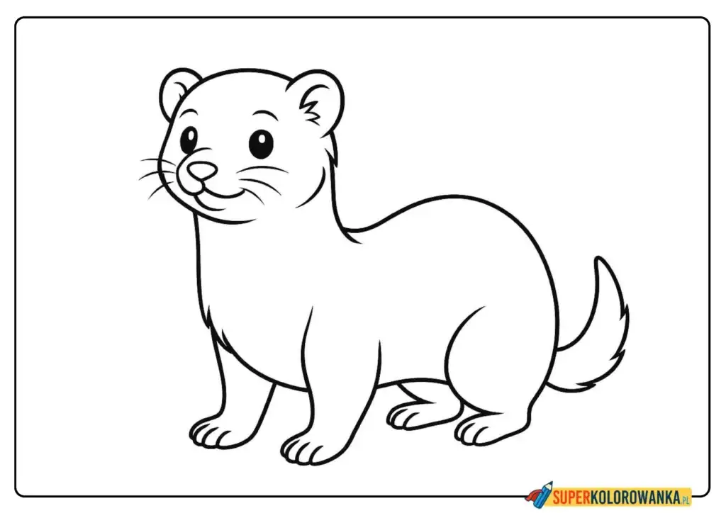 fretka kolorowanka do druku